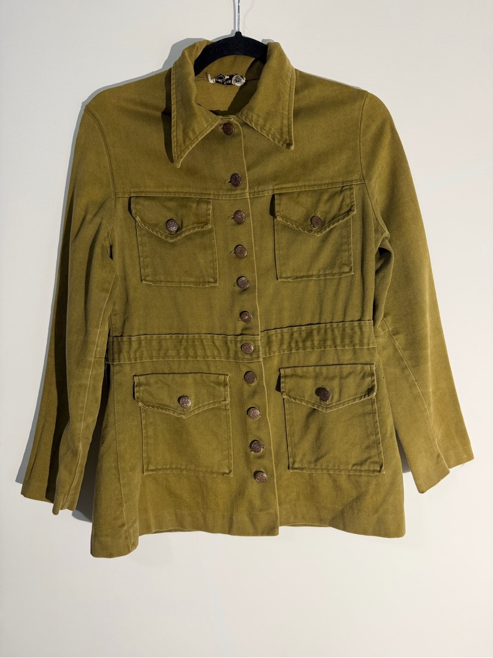 Time and Place Olive Green Women's Utility Jacket est. small